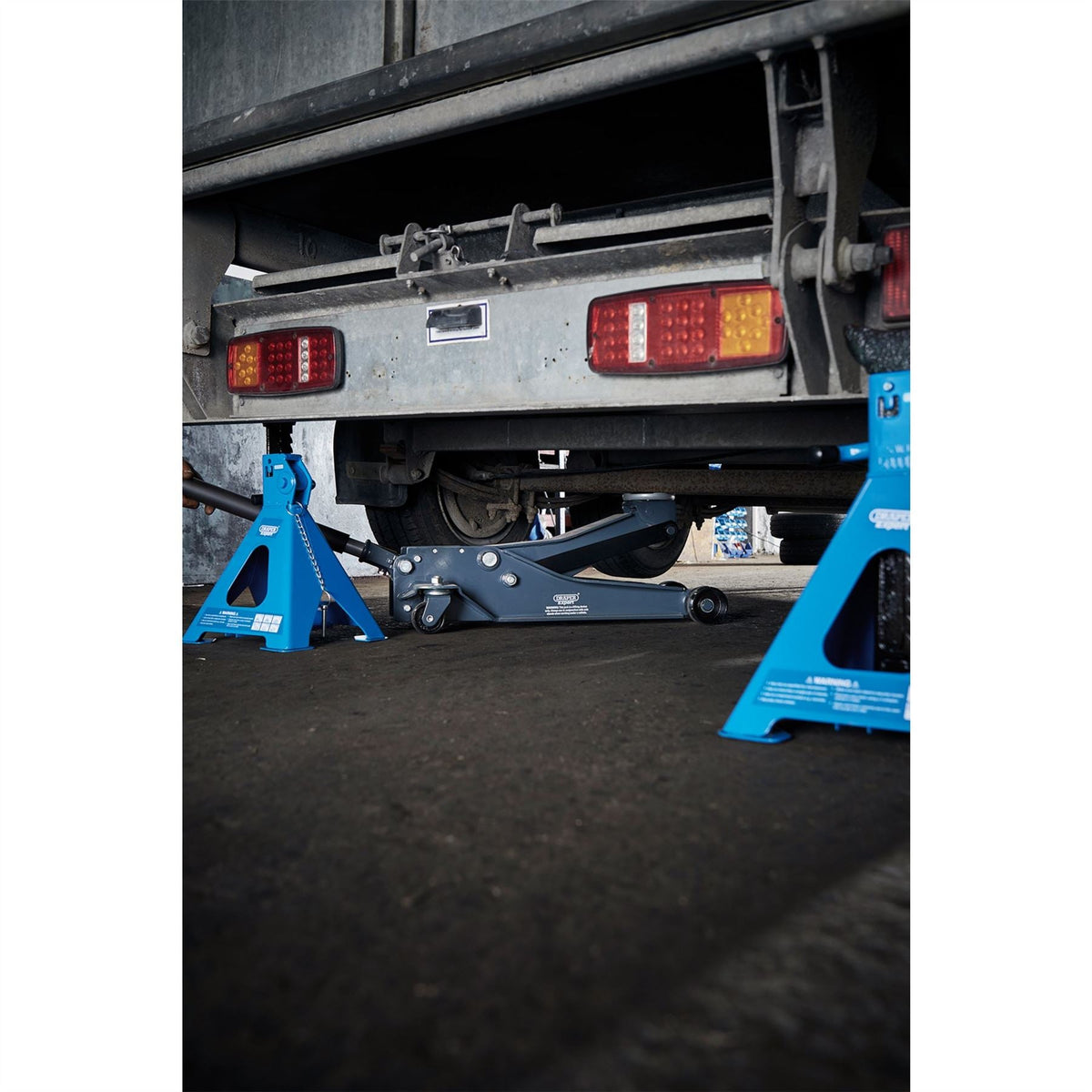 Draper Expert Professional Low Profile Garage Trolley Jack 4 Tonne 24276 White Rose Tools