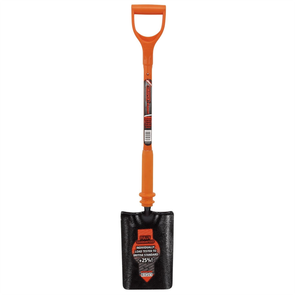 Draper Expert Fully Insulated Contractors Trenching Shovel 75173 White Rose Tools