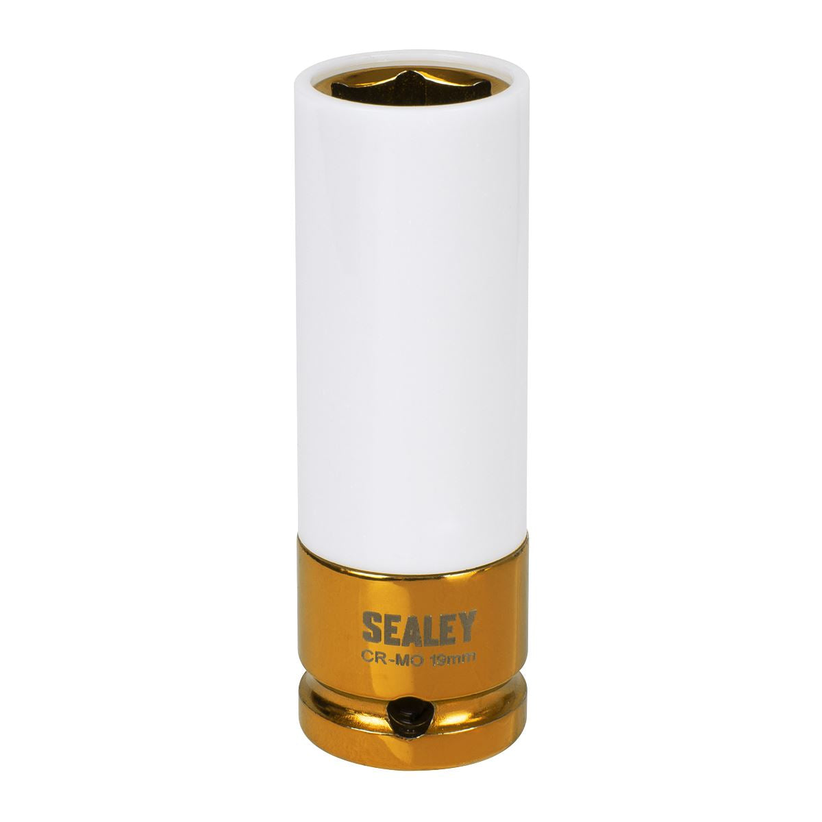 Sealey Alloy Wheel Impact Socket 1/2"Sq Drive 19mm White Rose Tools