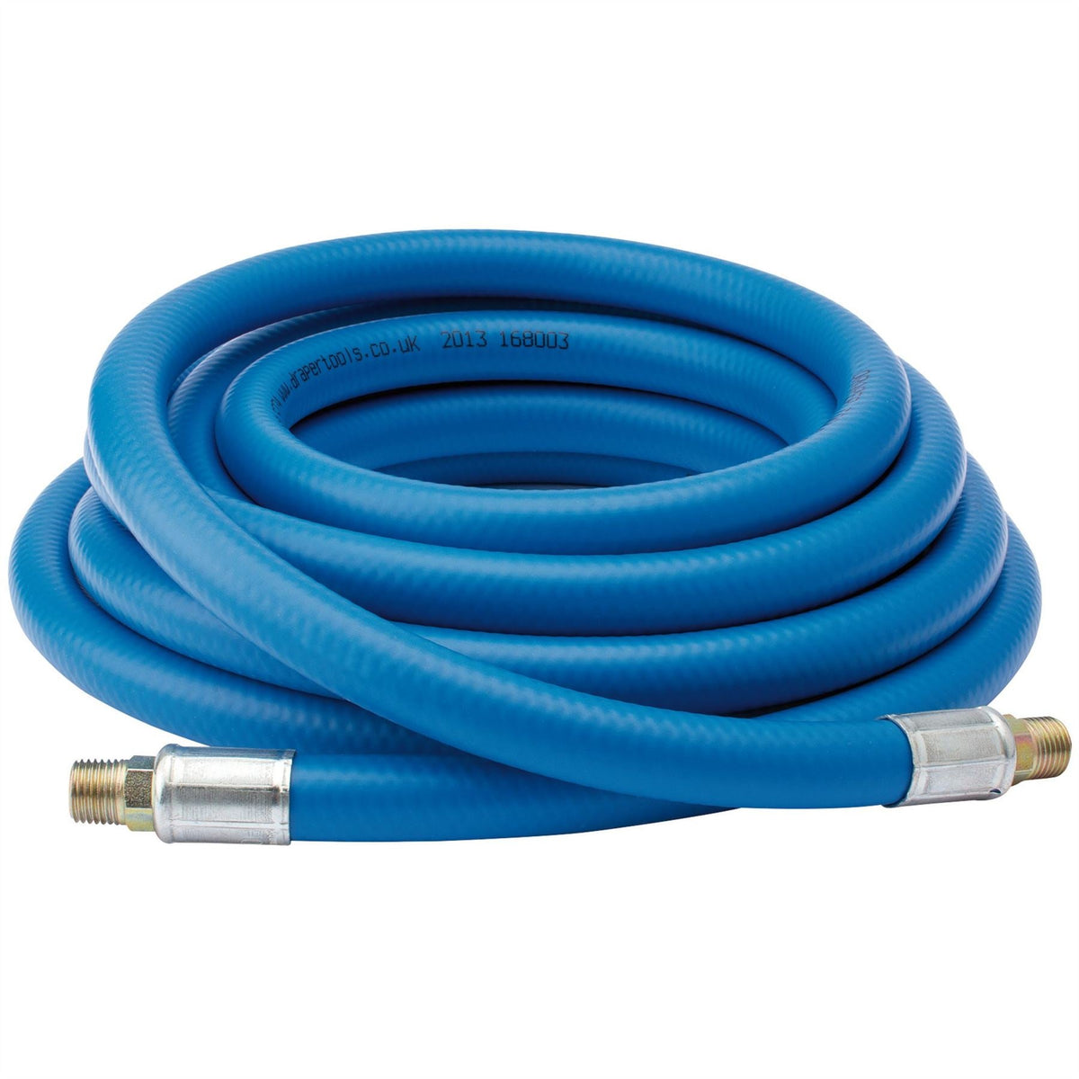 Draper Air Line Hose 5m 3/8"/10mm Bore 1/4" BSP 38335 White Rose Tools