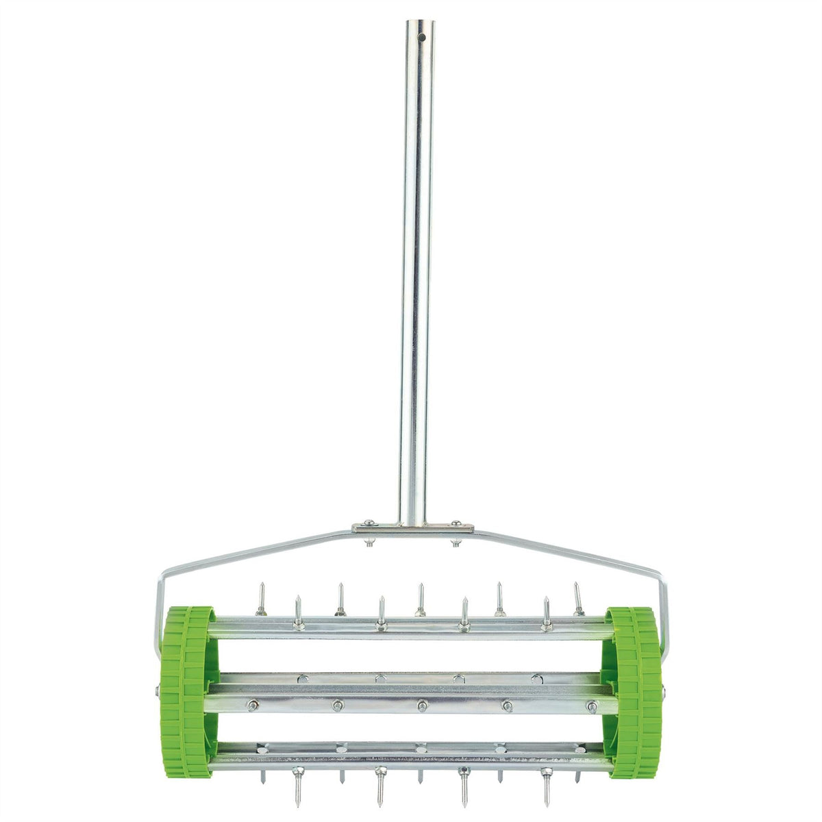 Draper Rolling Lawn Aerator Spiked Drum 450mm 83983 White Rose Tools