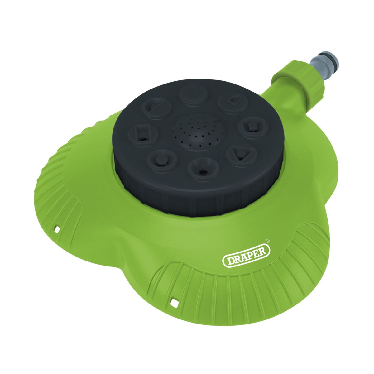 Draper Multi-Sprinkler with 8-Spray Patterns 09960 White Rose Tools
