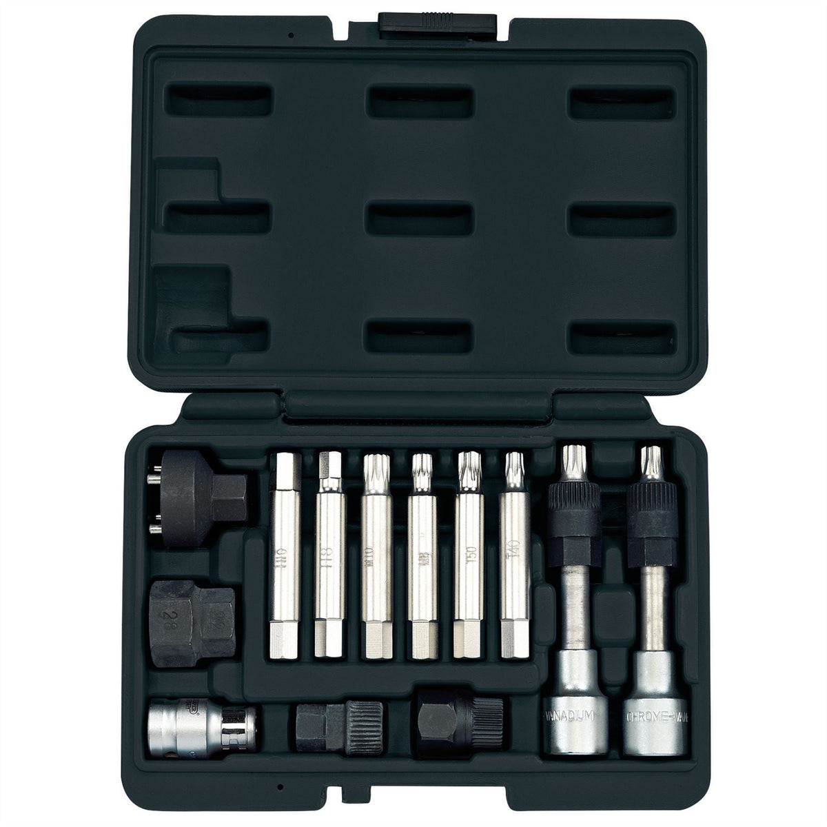Draper Expert Alternator Pulley Tool Kit (13 Piece) 31913 White Rose Tools