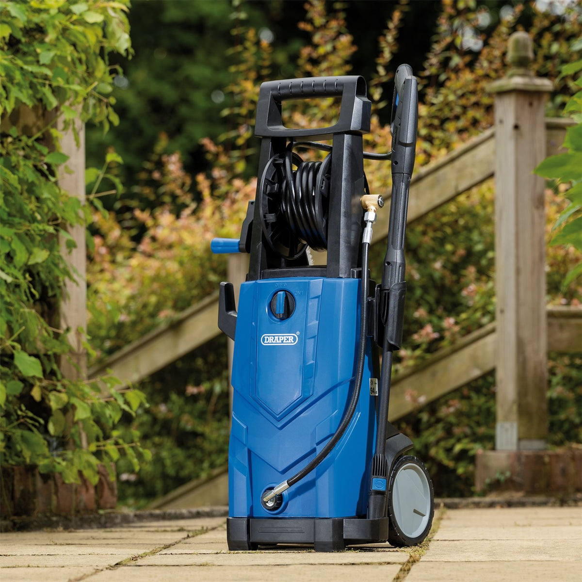Draper 230V Pressure Washer 2200W 165bar 98677 White Rose Tools