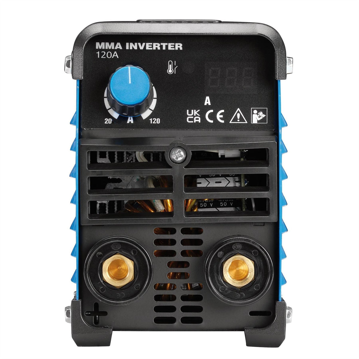 Draper Storm Force MMA Inverter Welder 120A 70042 White Rose Tools