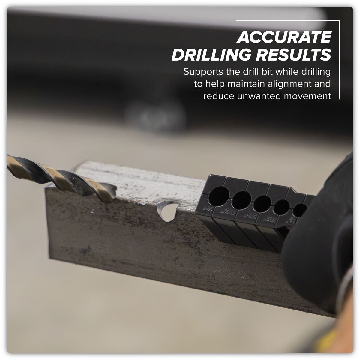 Sealey Drill Block Guide Imperial White Rose Tools