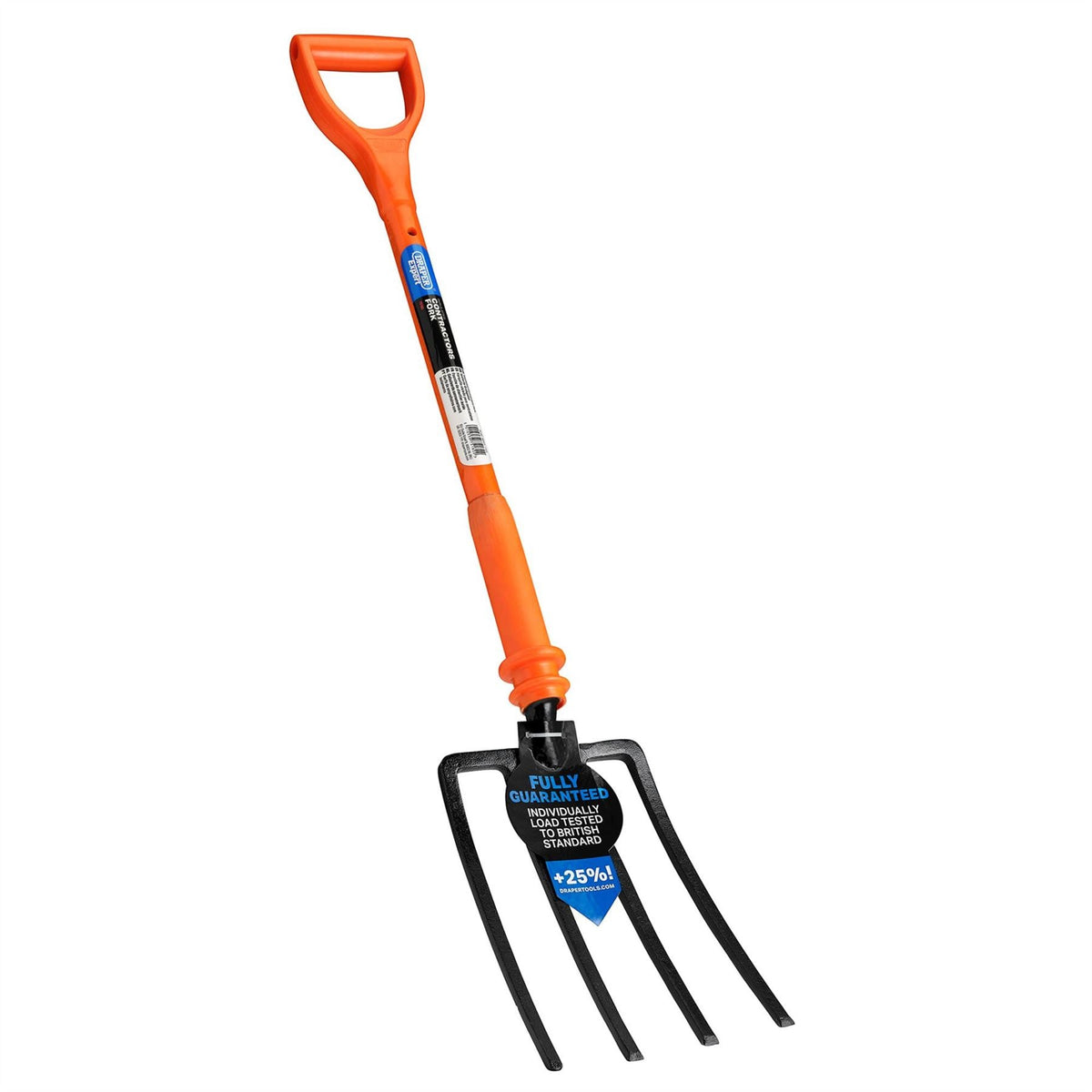 Draper Expert Fully Insulated Contractors Fork 75182 White Rose Tools