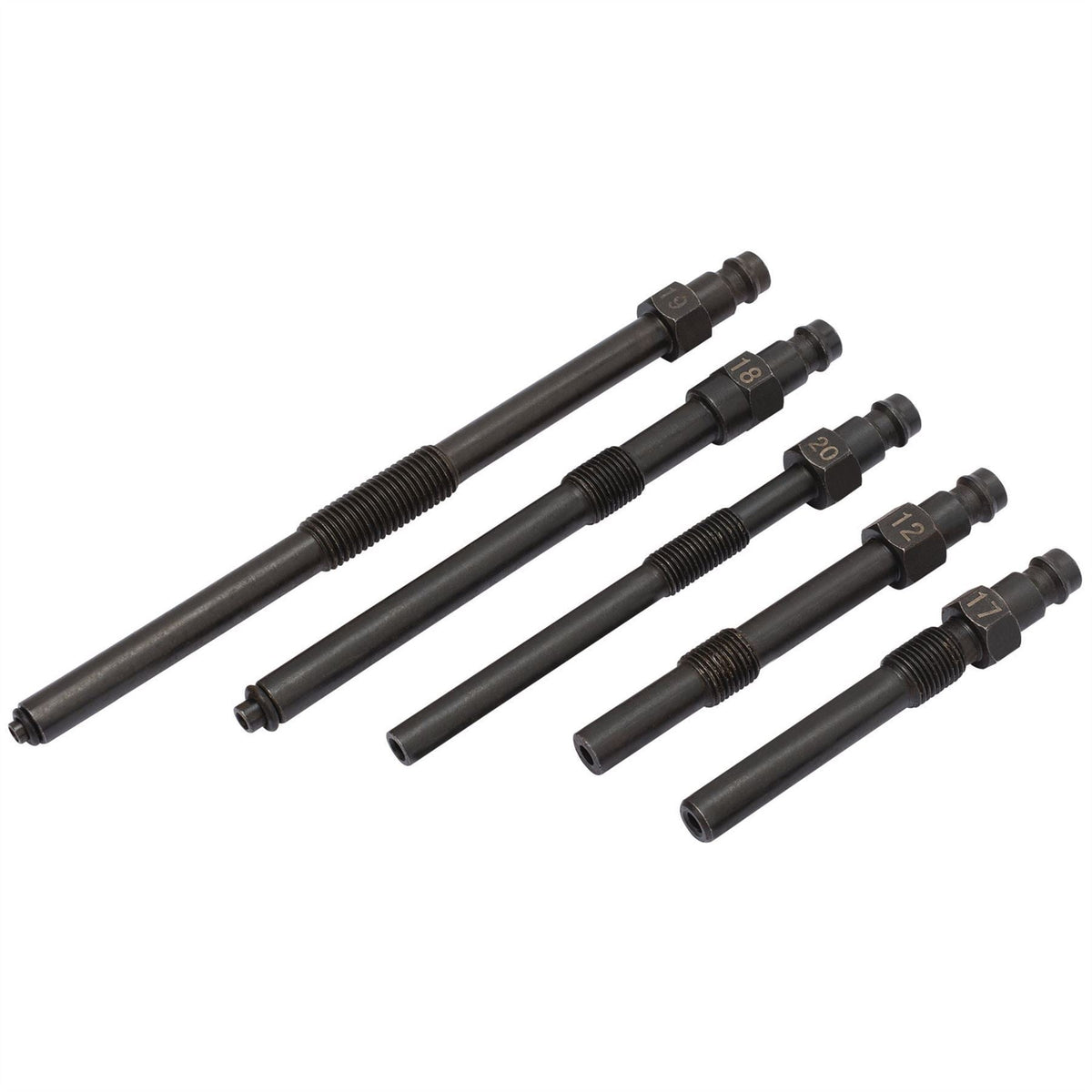 Draper Glow Plug Adaptor Kit for Fiat Honda Alfa Romeo & Vauxhall Opel (5 Piece) 35889 White Rose Tools