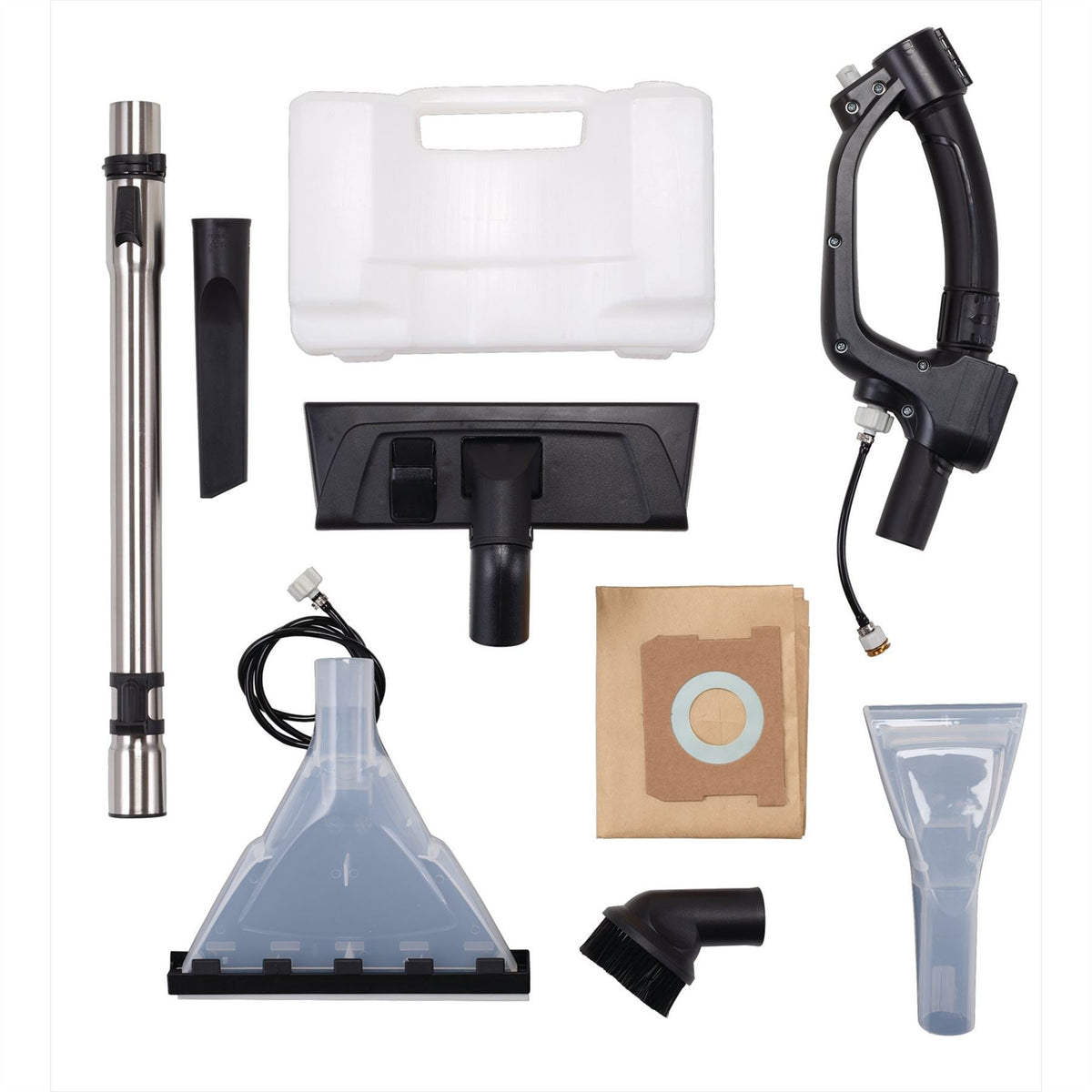 Draper 3 in 1 Wet and Dry Shampoo/Vacuum Cleaner 20L 1500W 75442 White Rose Tools