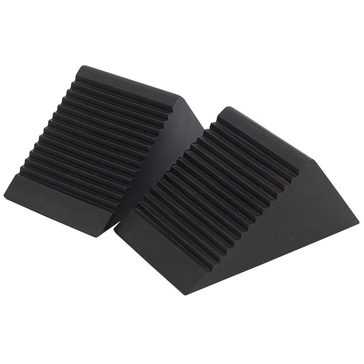Draper Rubber Wheel Chocks 54500 White Rose Tools