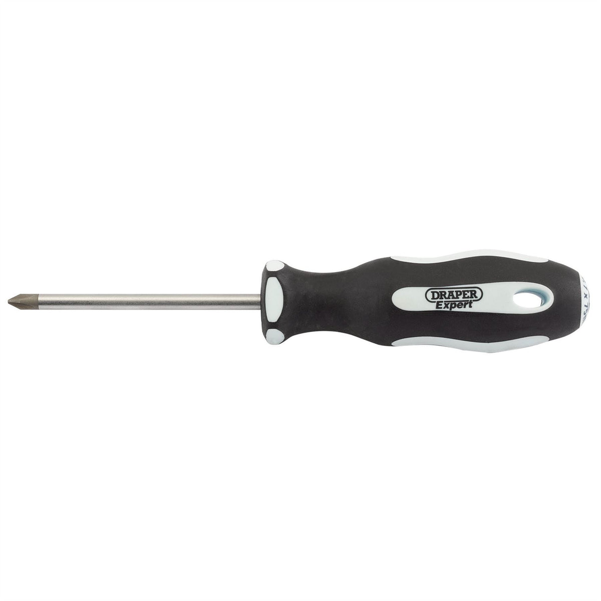 Draper Expert Cross Slot Soft Grip Screwdriver No.1 x 75mm 34990 White Rose Tools