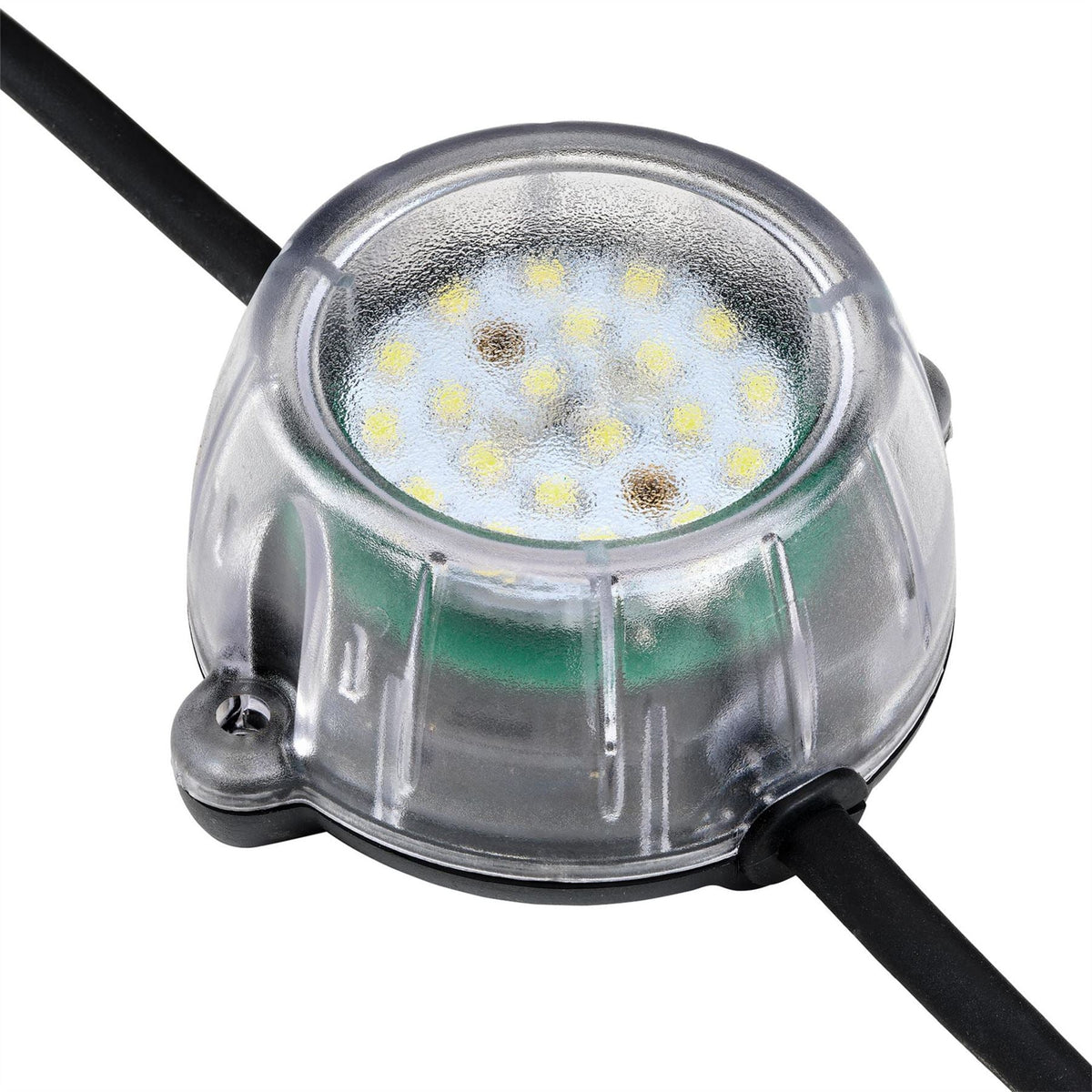 Defender E89354 110V 50W Heavy Duty LED Encapsulated Festoon String Lights 22m 34747 White Rose Tools