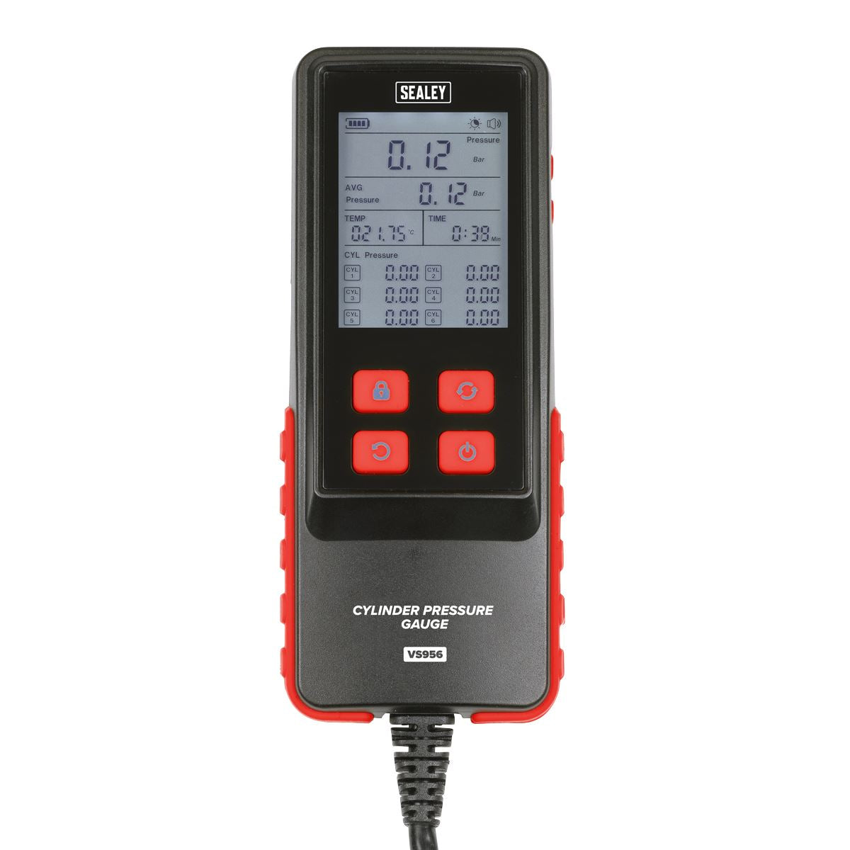 Sealey Digital Compression Test Kit 10pc