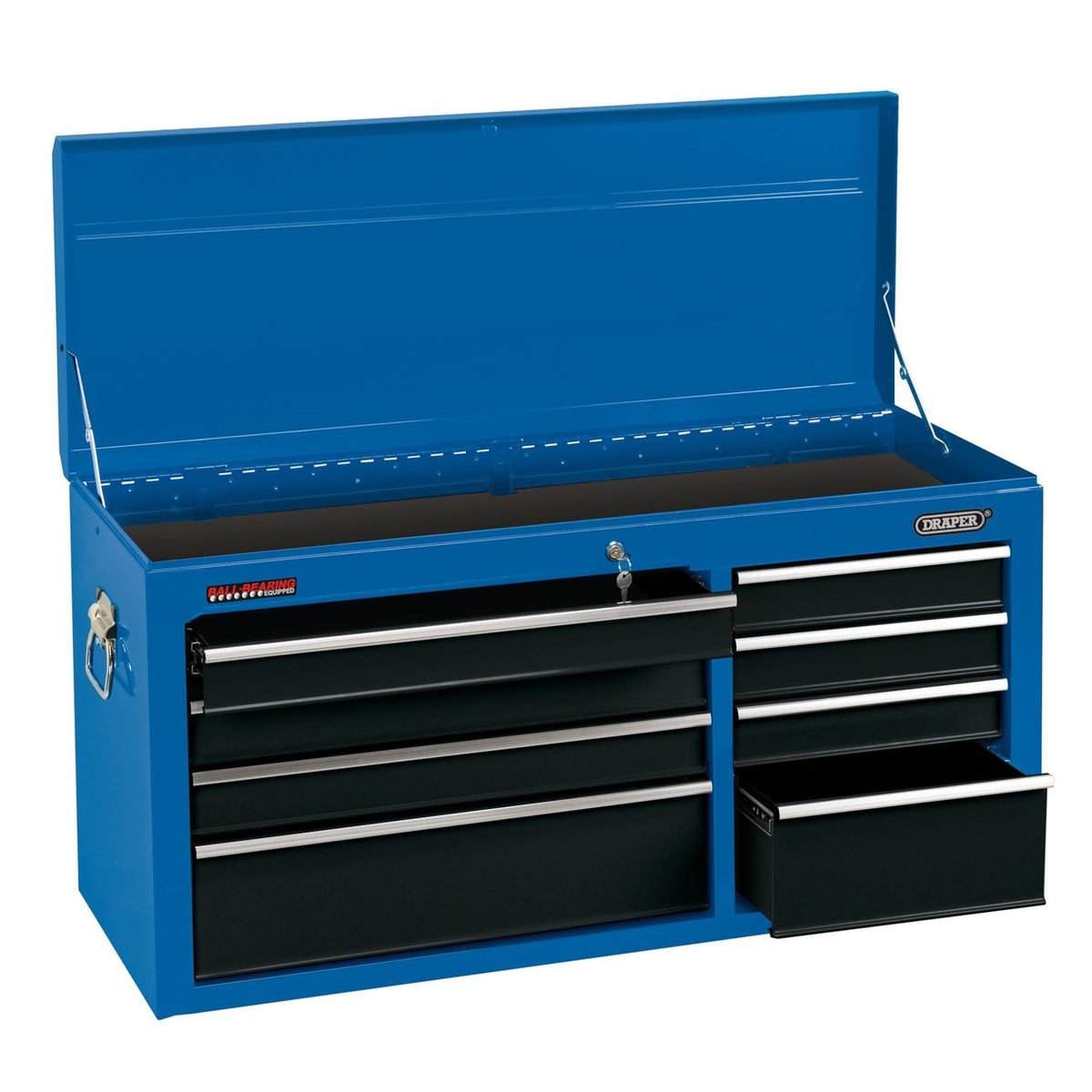 Draper Tool Chest 8 Drawer 40" Blue 15123 White Rose Tools