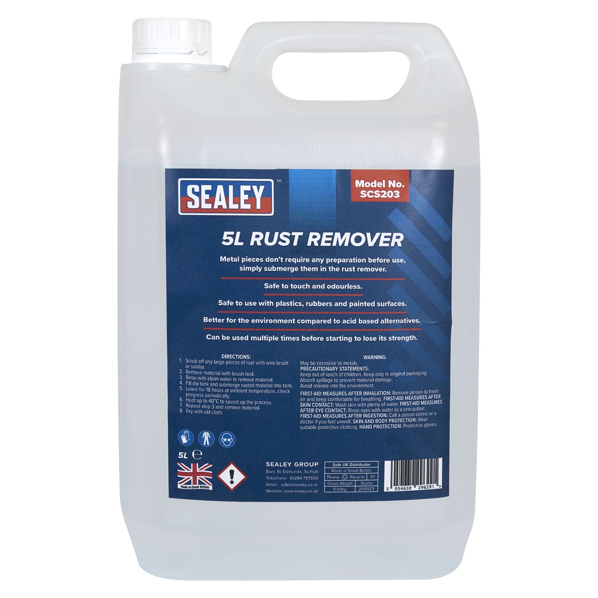 Sealey Rust Remover 5L