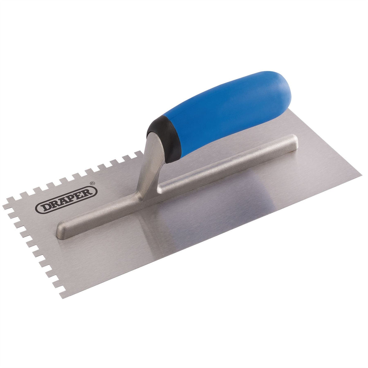 Draper Soft Grip Adhesive Spreading Trowel 120 x 280mm 81256 White Rose Tools