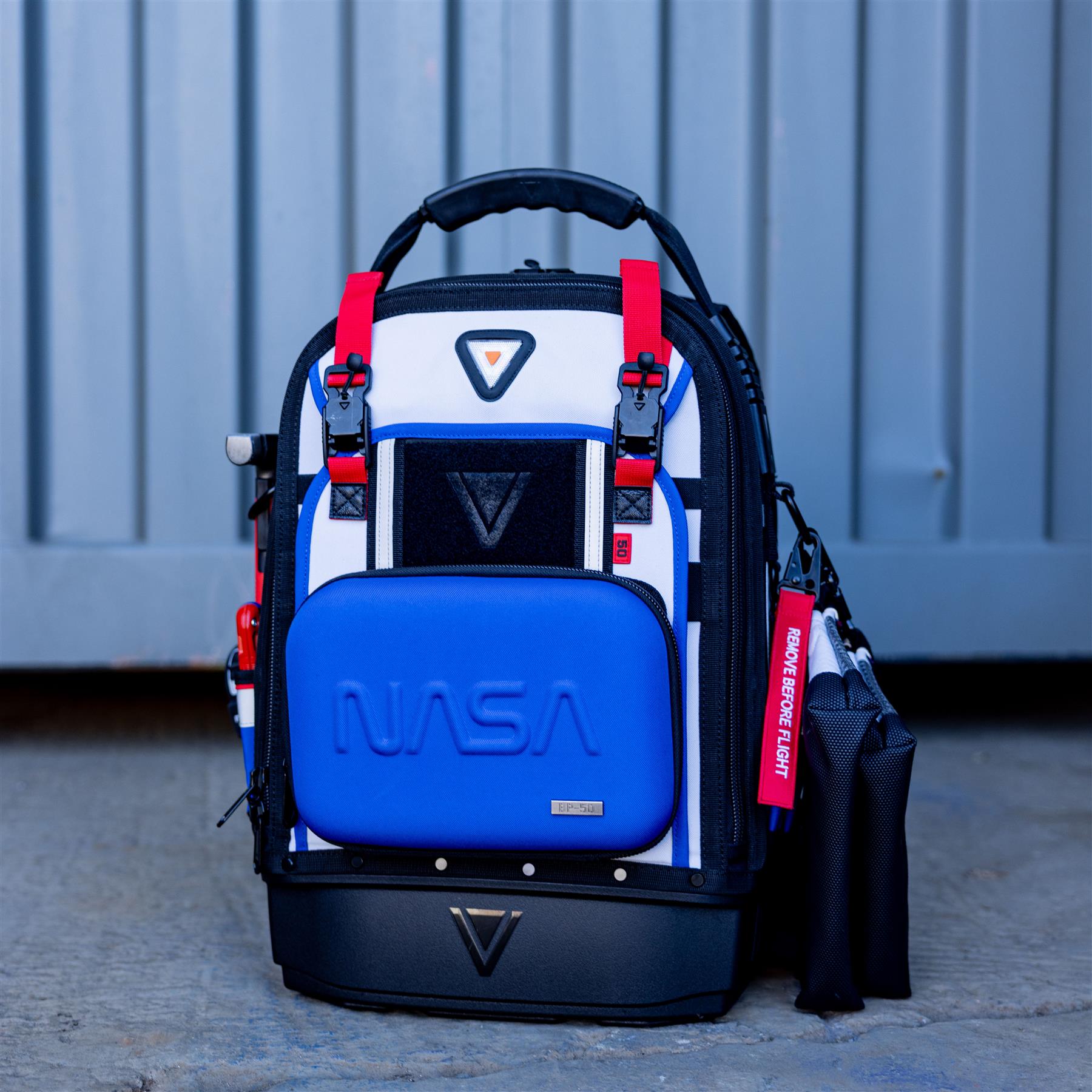 Velocity NASA Rogue 50 Backpack Lunar Grey Connect Compatible Limited Edition NASA-50-G