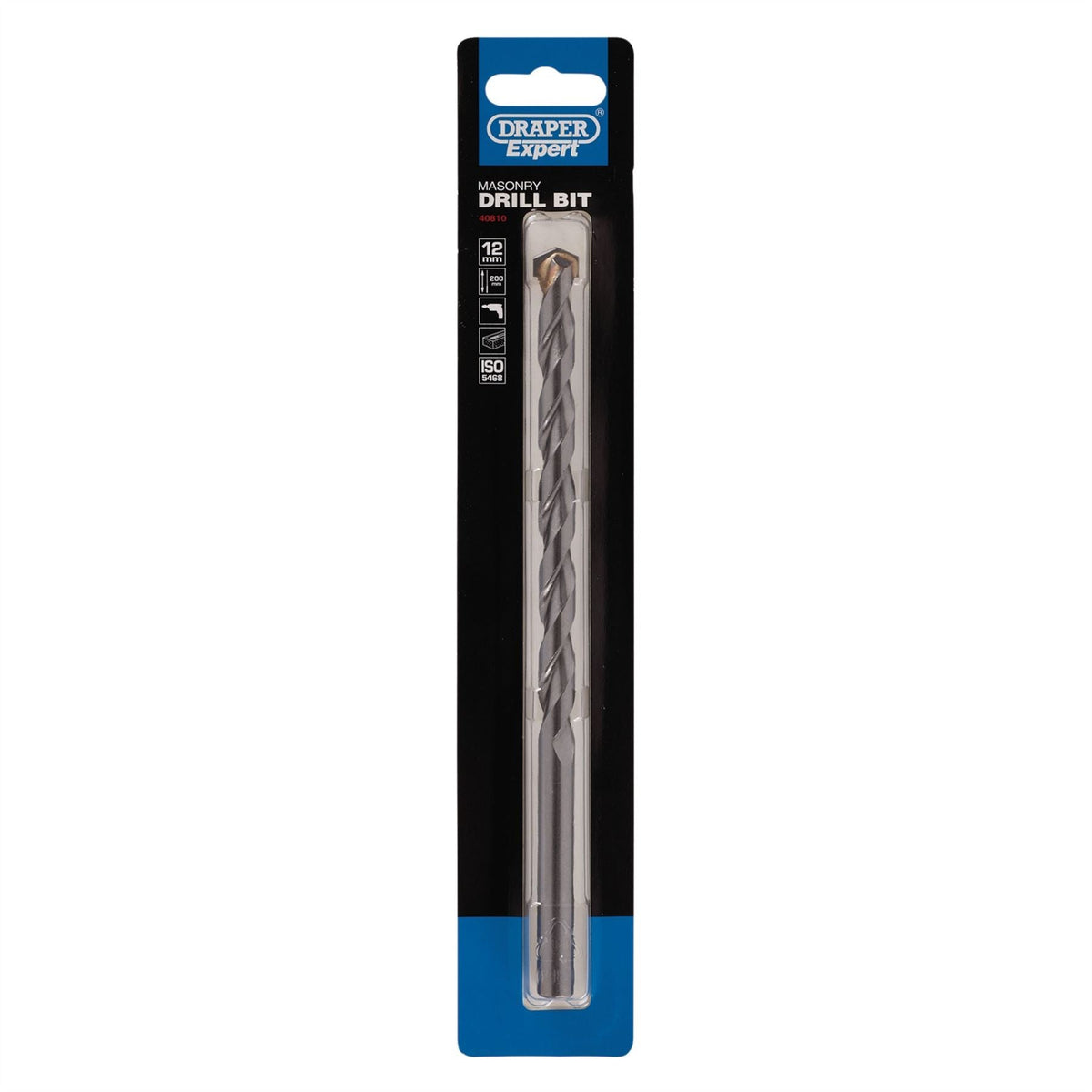Draper Expert Masonry Drill Bit 12 x 200mm 40810 White Rose Tools