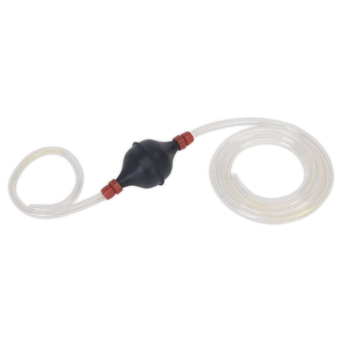 Sealey Emergency Fuel Transfer Syphon Pump for Petrol/Diesel/Water/Low Viscosity Fluids - 1.7m Hose