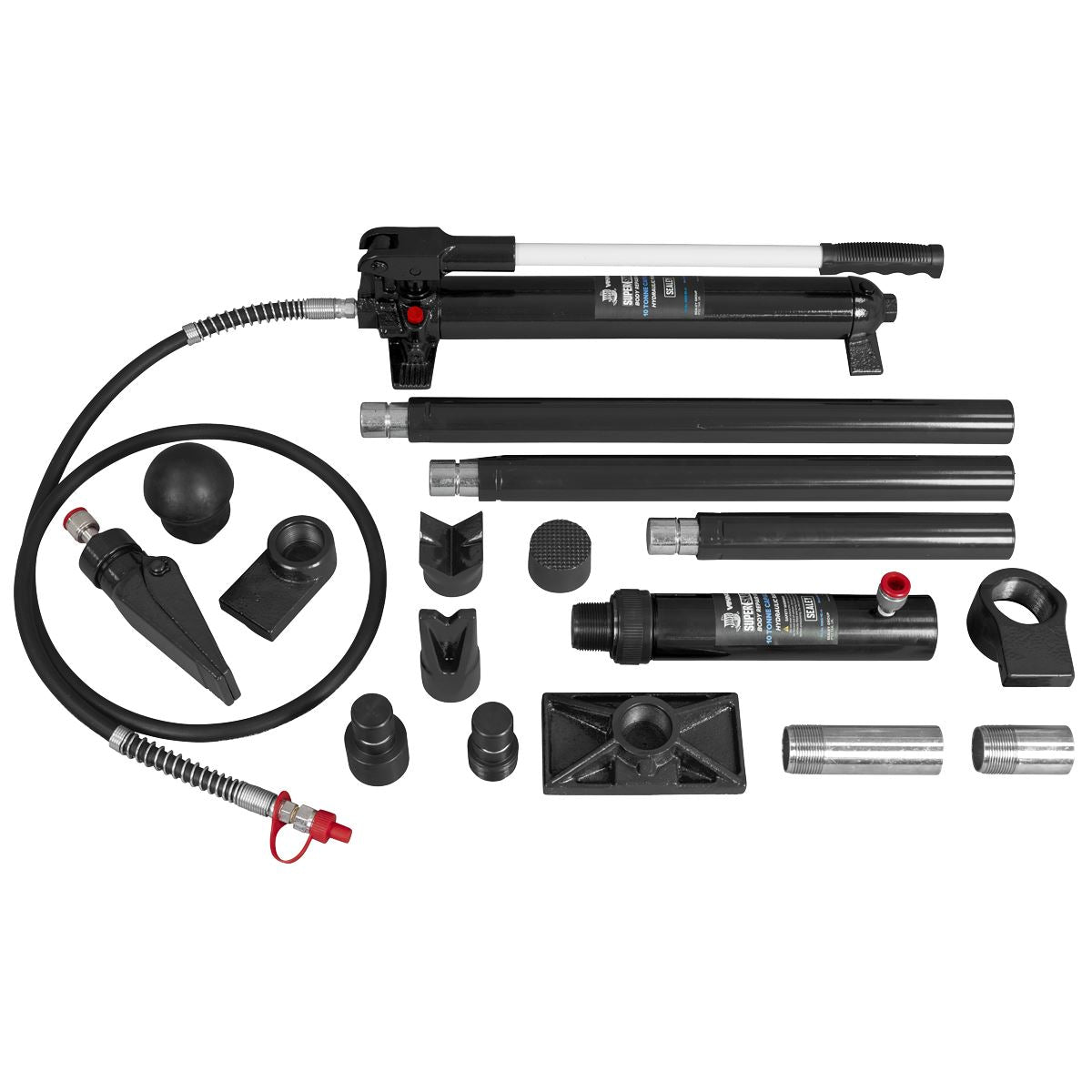 Sealey Hydraulic Body Repair Kit 10 Tonne SuperSnap® Type