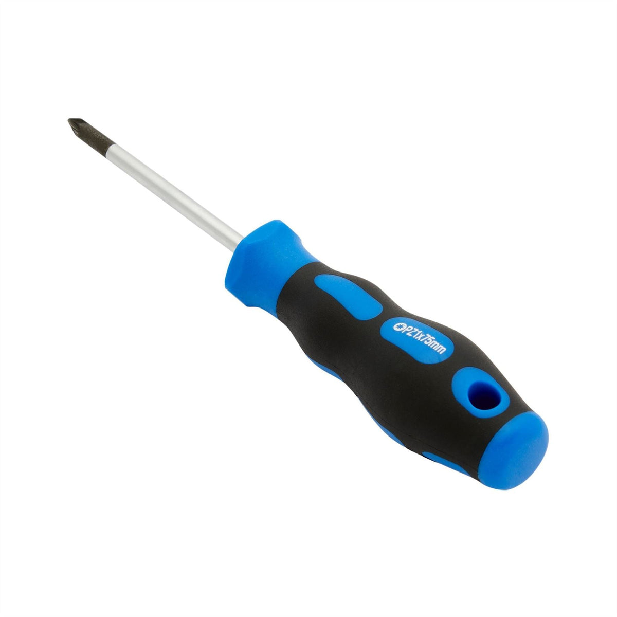 Draper Soft Grip PZ TYPE Screwdriver No.1 x 75mm 48926 White Rose Tools