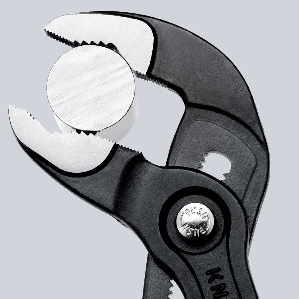 KNIPEX Cobra High Tech Water Pump Pliers 250mm Multi Component Grips 87 02 250 SB White Rose Tools