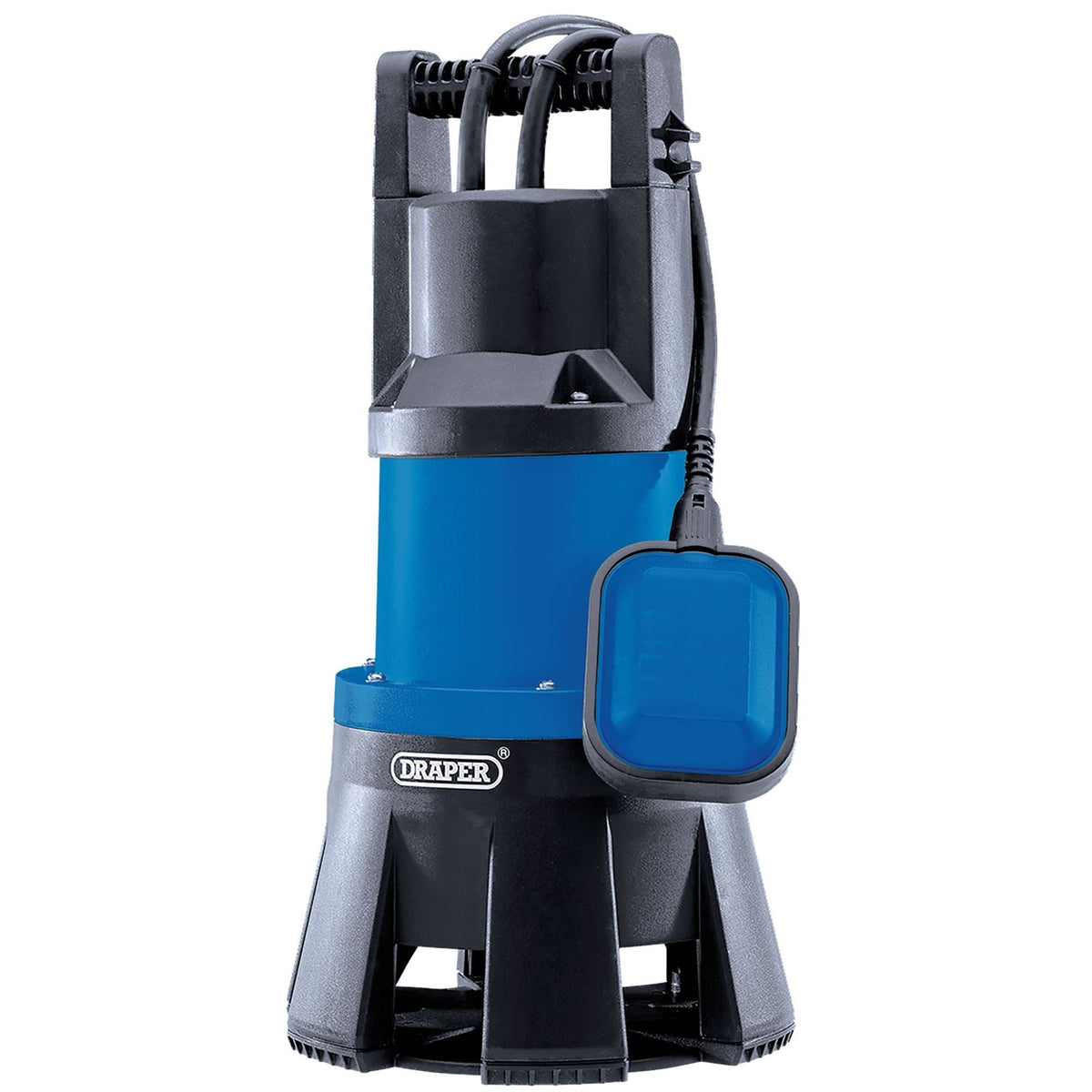Draper 230V Submersible Dirty Water Pump with Float Switch 416L/min 1300W 98919 White Rose Tools