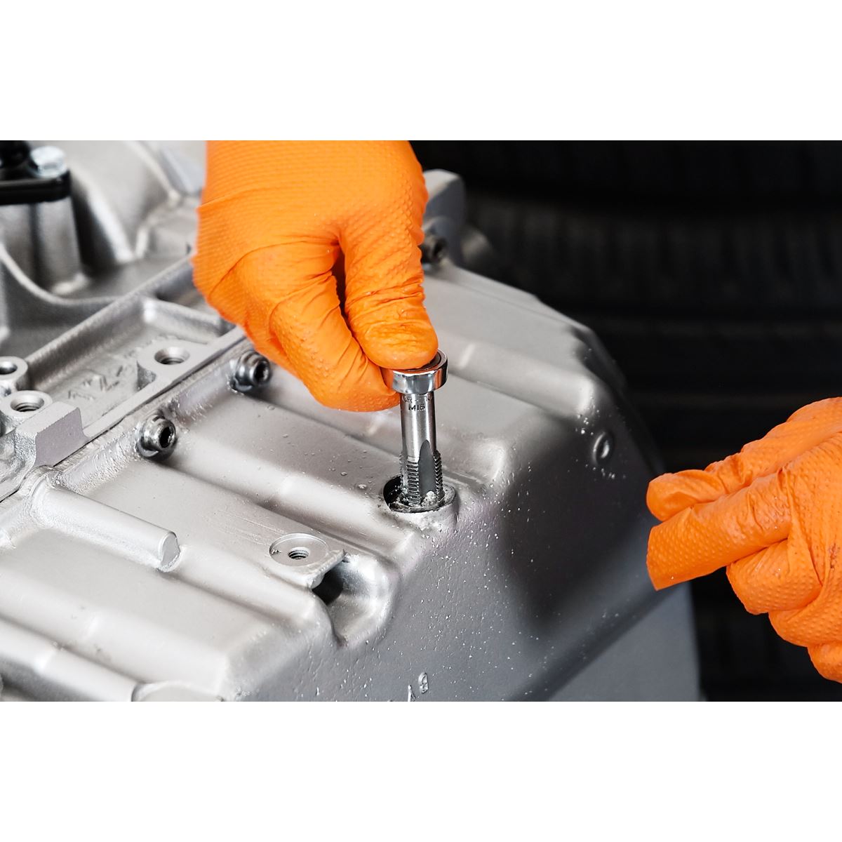 Sealey Drain Plug Thread Repair Set - White Rose Tools