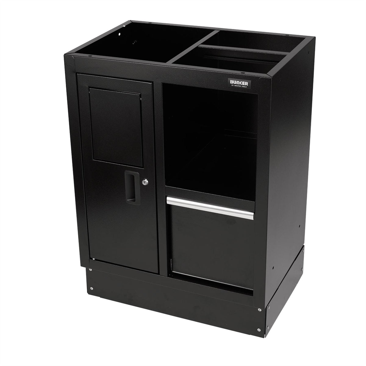BUNKER Modular Multi-Function Floor Cabinet 680mm 33161 White Rose Tools
