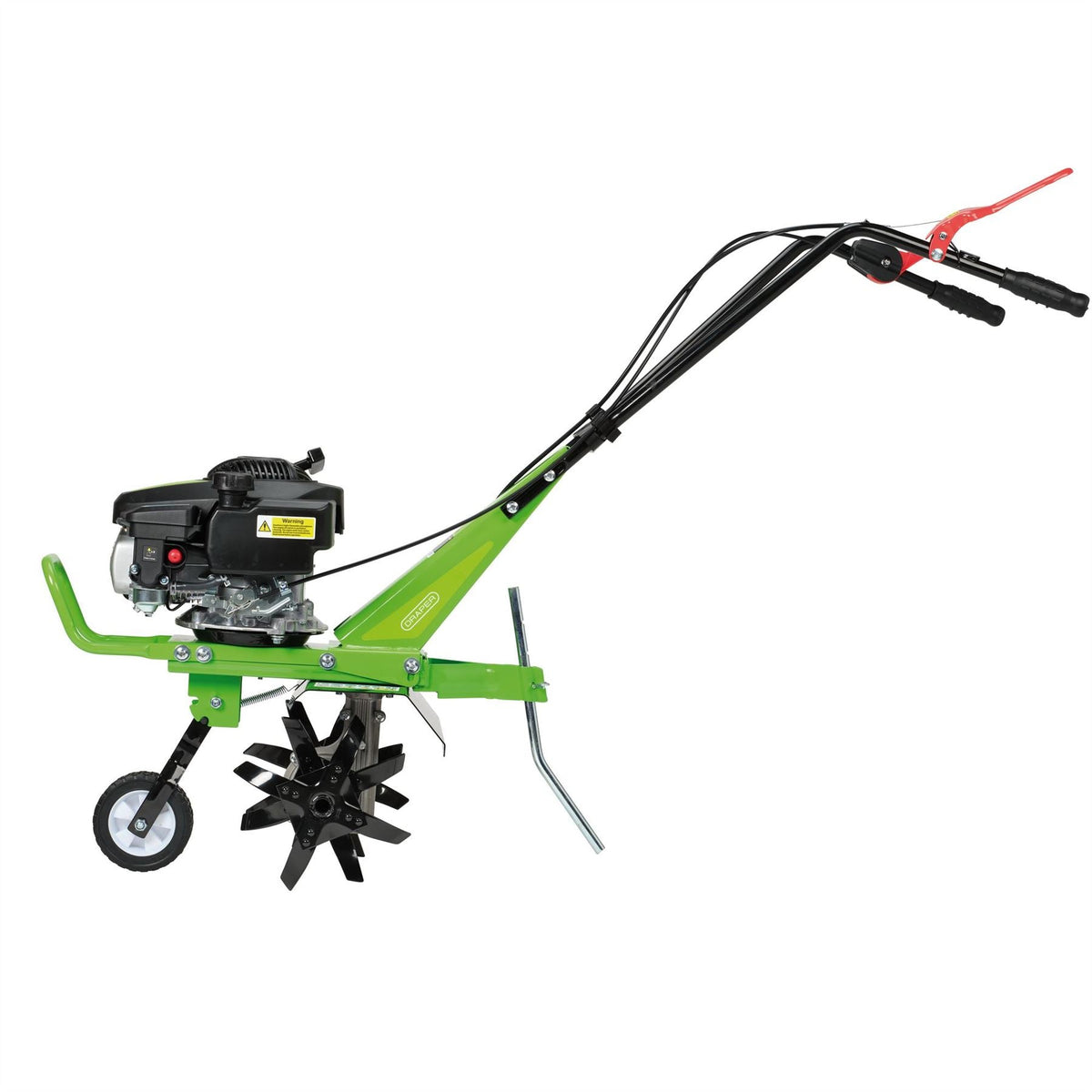 Draper Petrol Cultivator/Tiller 360mm 150cc/3.5HP 10036 White Rose Tools