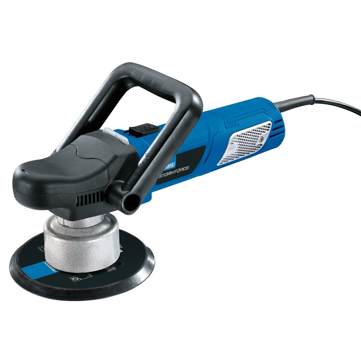 Draper 230V Dual Action Polisher 150mm 900W 01817 White Rose Tools