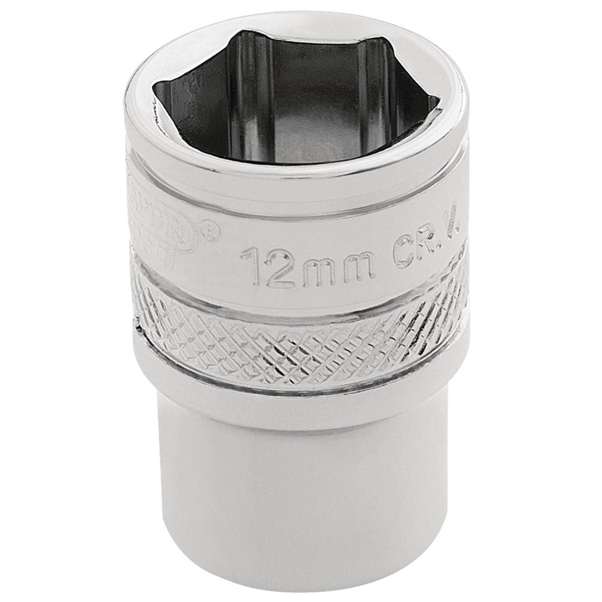 Draper Expert HI-TORQ® 6 Point Socket 1/4" Sq. Dr. 12mm 32569 White Rose Tools