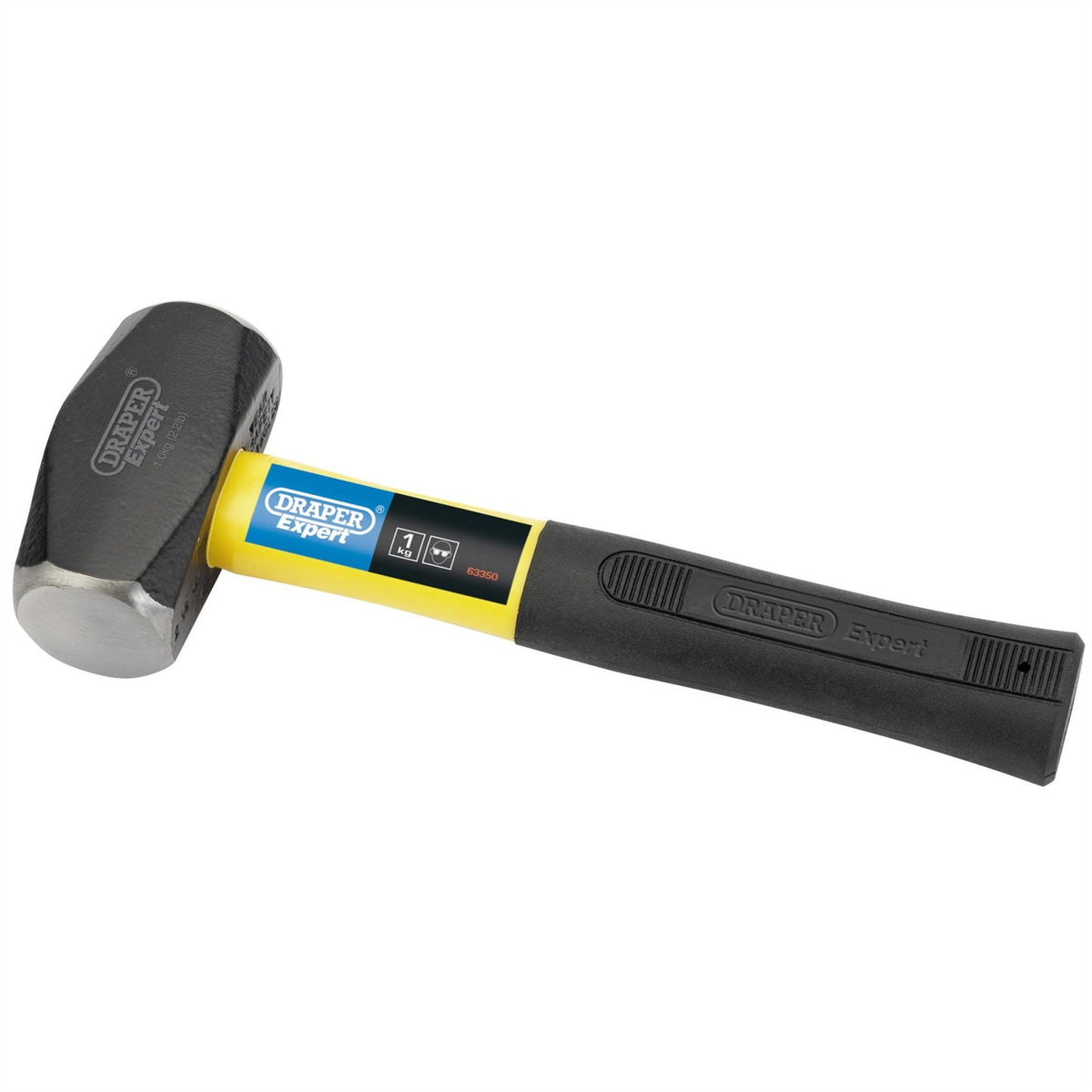 Draper Expert Fibreglass Shaft Club Hammer 1kg/2.2lb 63350 White Rose Tools
