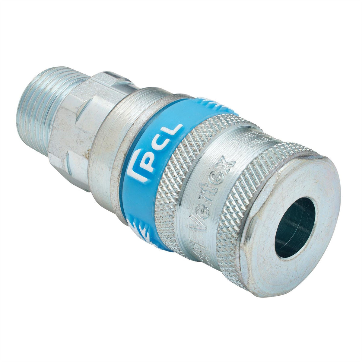 Draper 3/8" BSP Taper Male Thread Vertex Air Coupling 51409 White Rose Tools