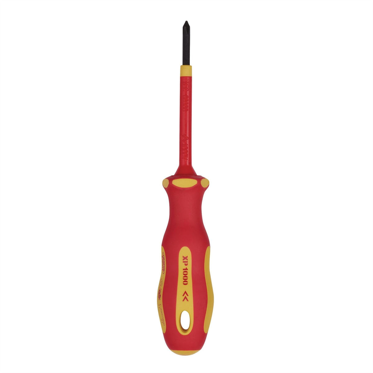 Draper XP1000 VDE Cross Slot Screwdriver No.0 x 60mm 64427 White Rose Tools