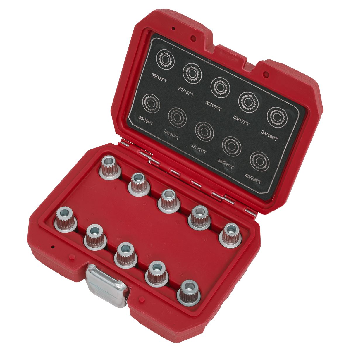 Sealey Locking Wheel Nut Key Set 10pc - BMW & MiniĀ White Rose Tools