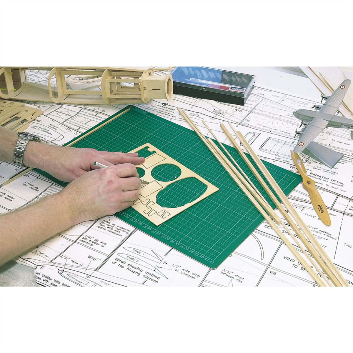 Draper Cutting Mat 300 x 450 69335 White Rose Tools