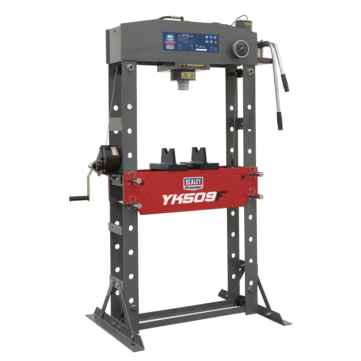 Sealey Premier Hydraulic Press 50 Tonne Floor Type