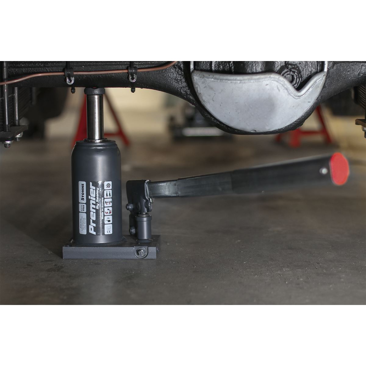 Sealey Premier Premier Telescopic Bottle Jack 5 Tonne