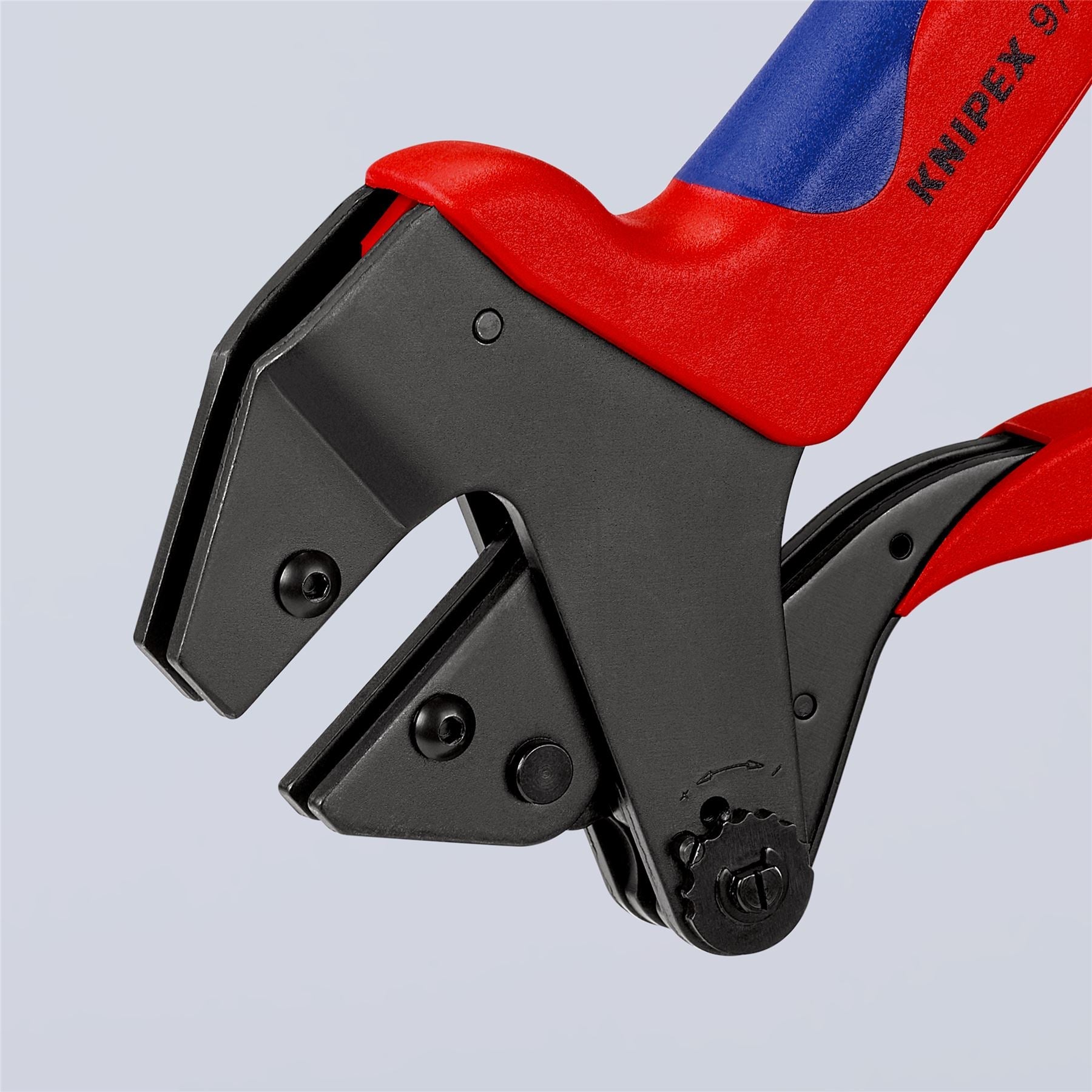 KNIPEX Crimp System Pliers in Plastic Case with Foam Insert without Crimping Dies 200mm 97 43 200 White Rose Tools