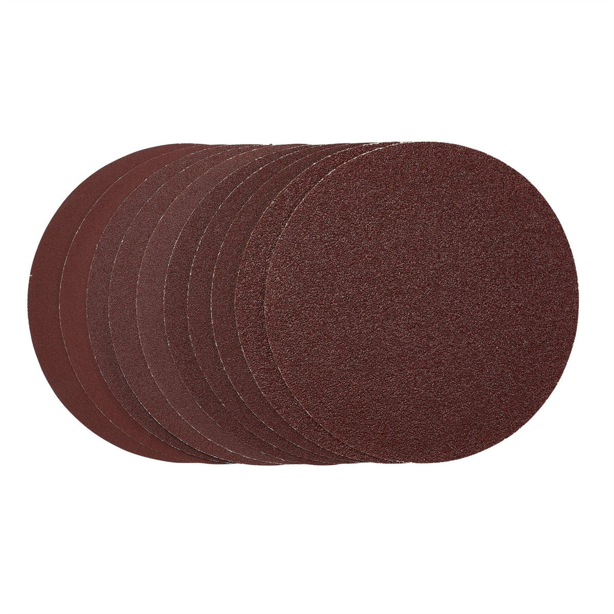 Draper Sanding Discs 150mm PSA Assorted Grit (Pack of 10) 63016 White Rose Tools