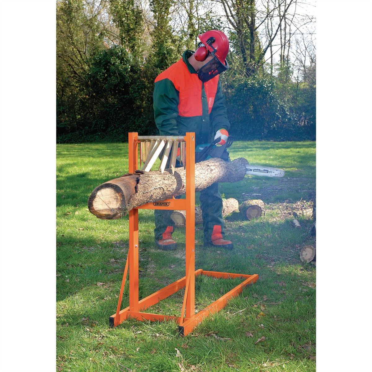 Draper Log Stand 150kg 32273 White Rose Tools