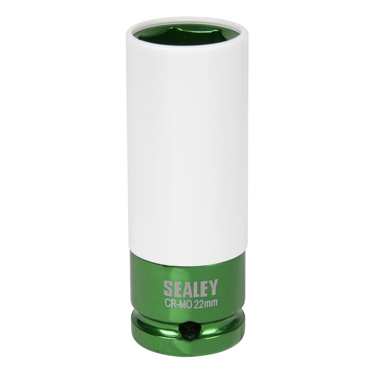Sealey Alloy Wheel Impact Socket 1/2"Sq Drive 22mm White Rose Tools