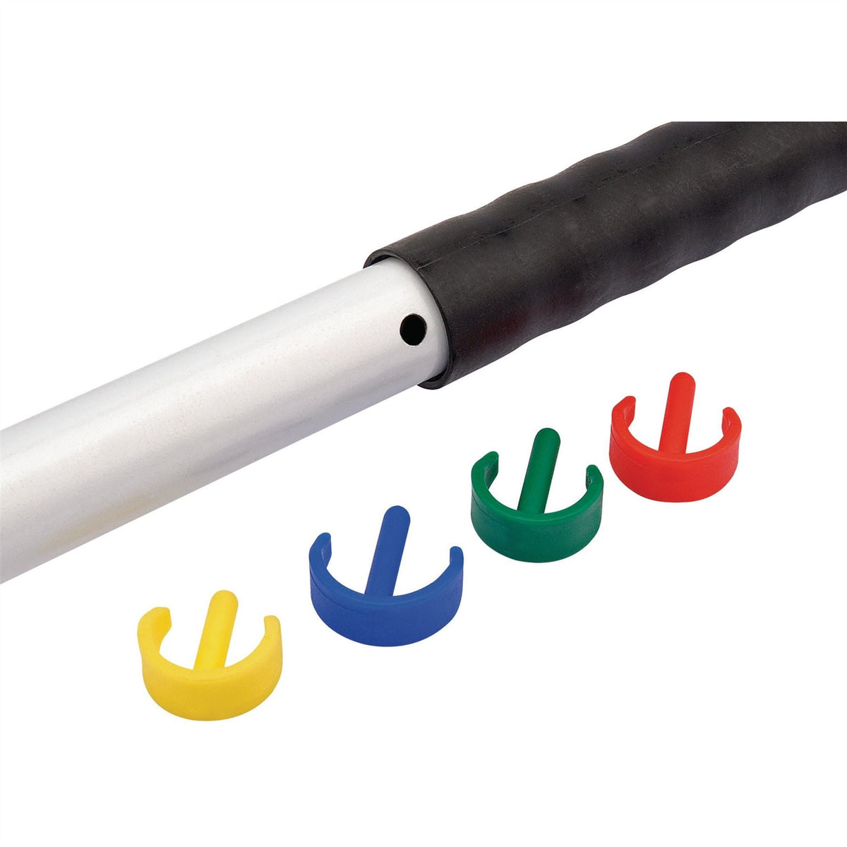 Draper Alloy Broom or Mop Handle 1250mm 24835 White Rose Tools