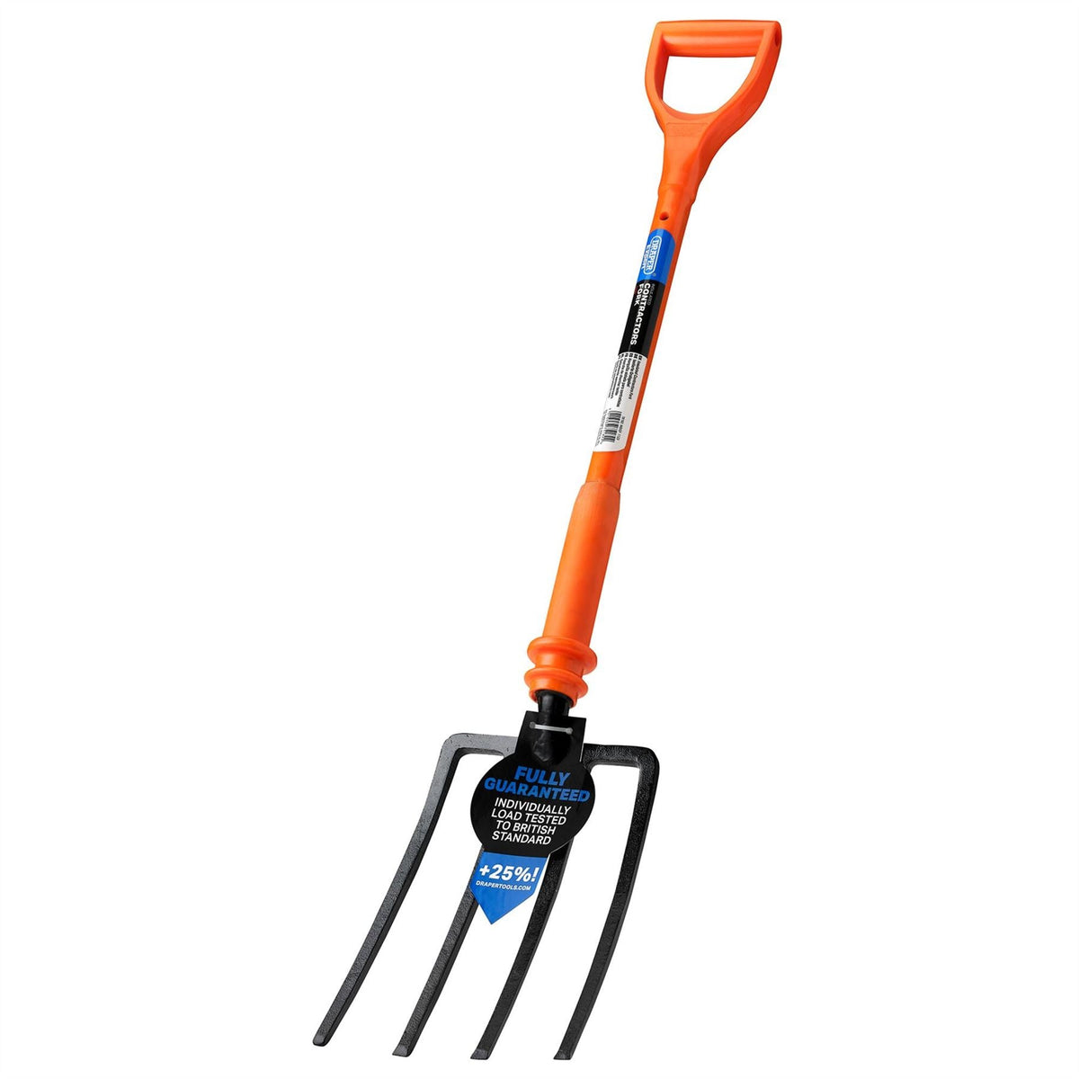Draper Expert Fully Insulated Contractors Fork 75182 White Rose Tools