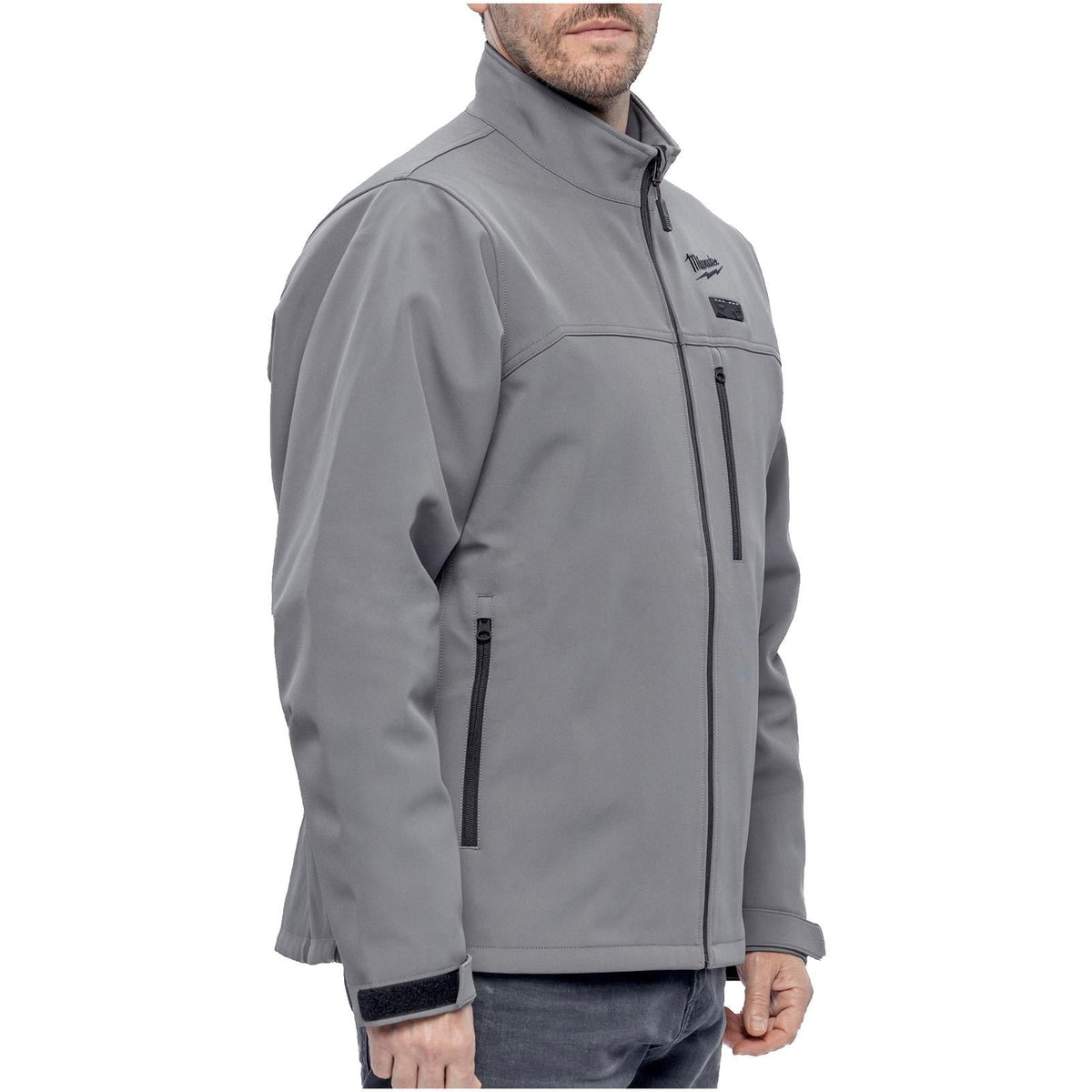 Milwaukee M12 HEXON Heated Jacket Toughshell M12 HJ6 - Choose Size and Colour White Rose Tools