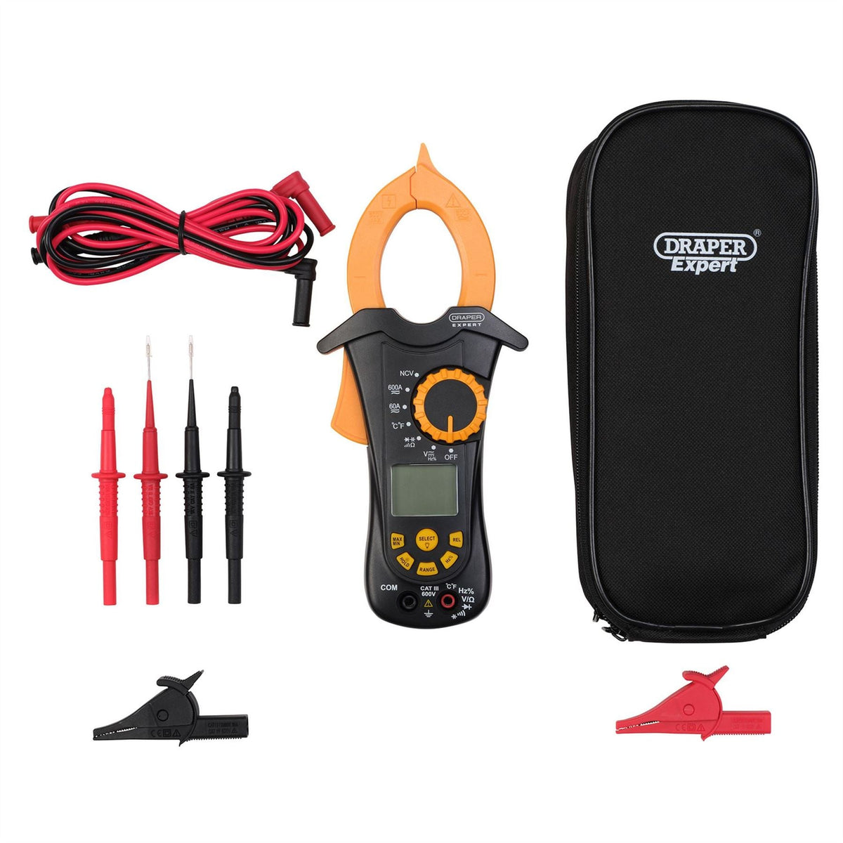Draper Expert Digital Clamp Meter 30641 White Rose Tools