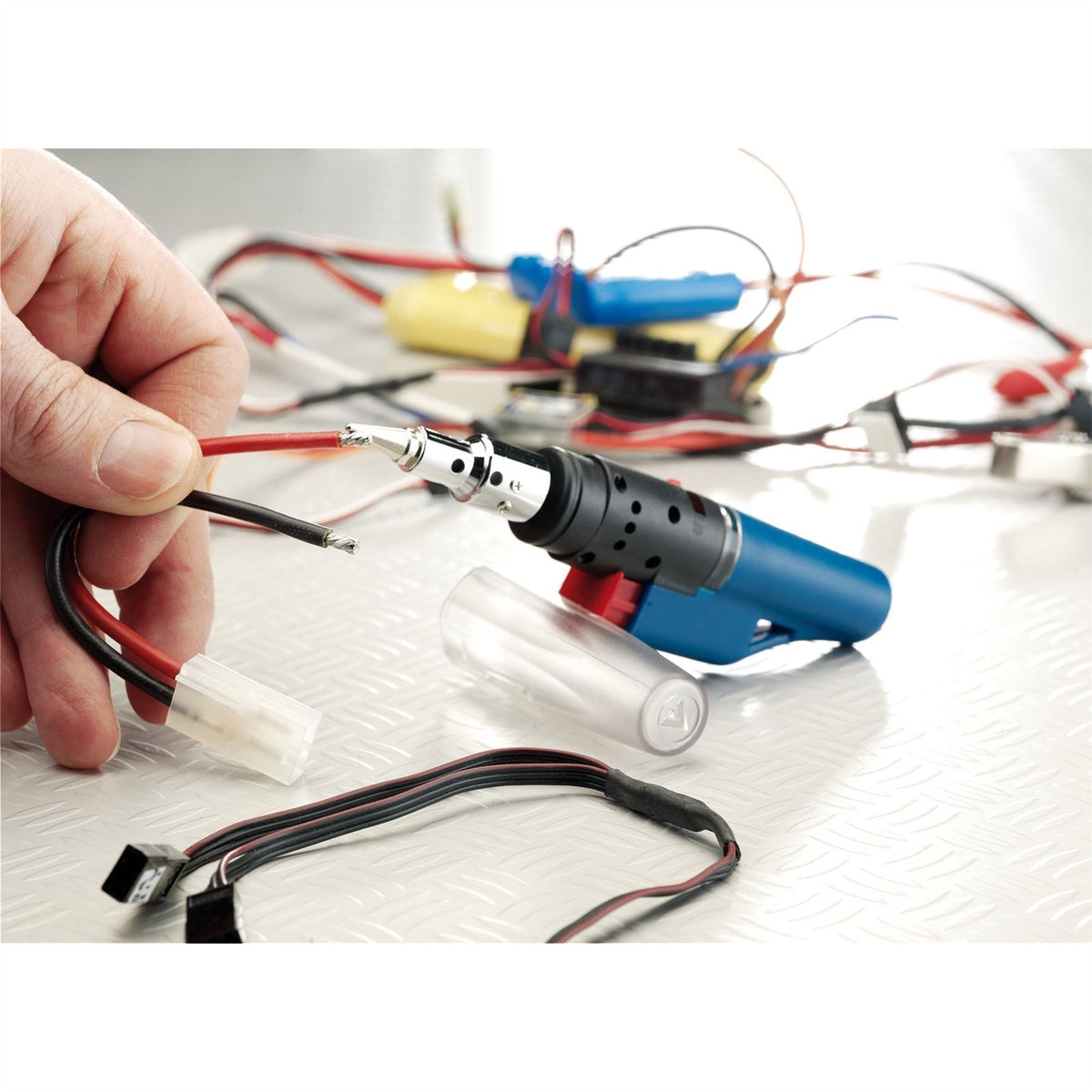 Draper Butane Soldering Iron 147mm 78774 White Rose Tools
