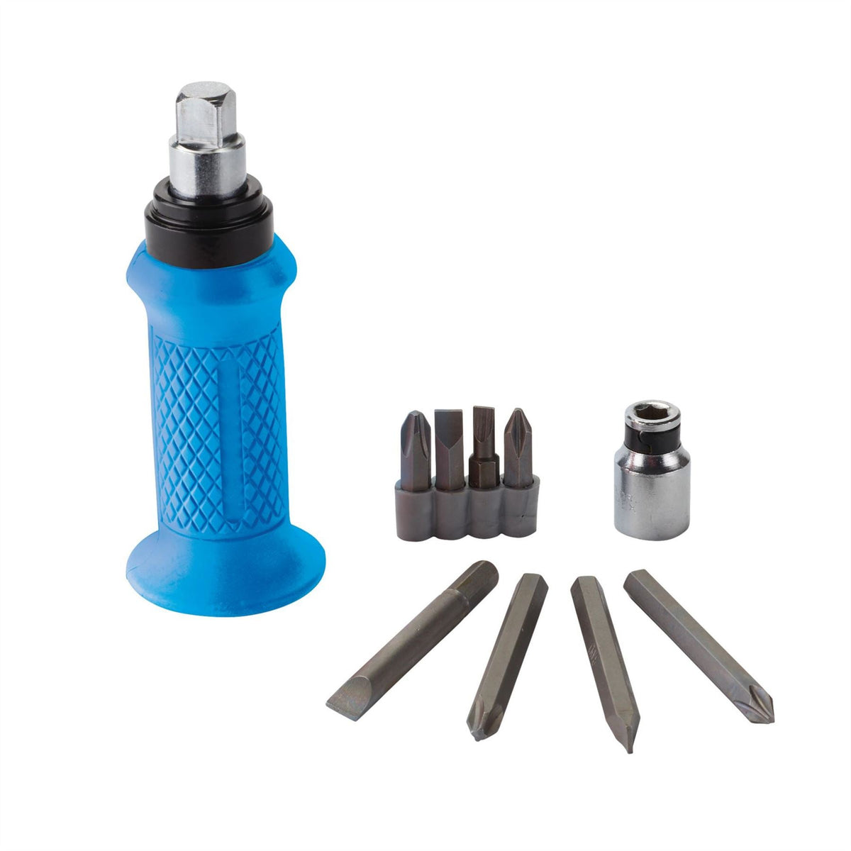 Draper Impact Screwdriver Set 1/2" Sq. Dr. 162mm (10 Piece) 27837 White Rose Tools