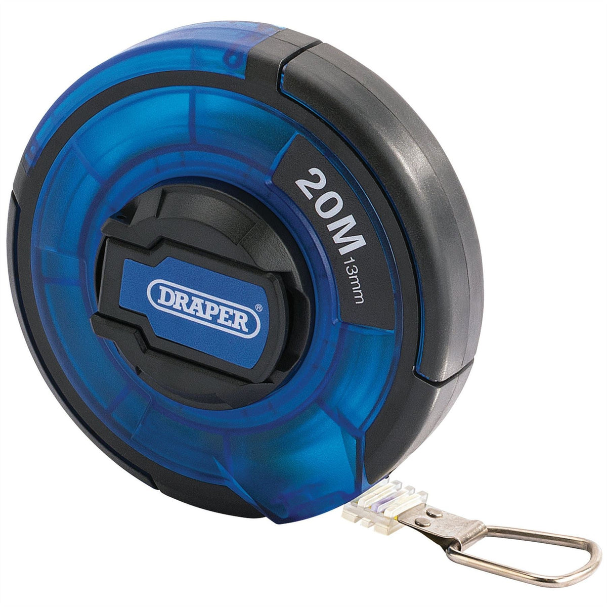 Draper Steel Measuring Tape 20m/66ft x 13mm 82687 White Rose Tools